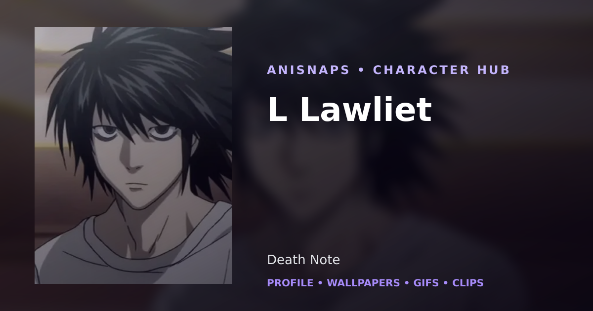 L Lawliet