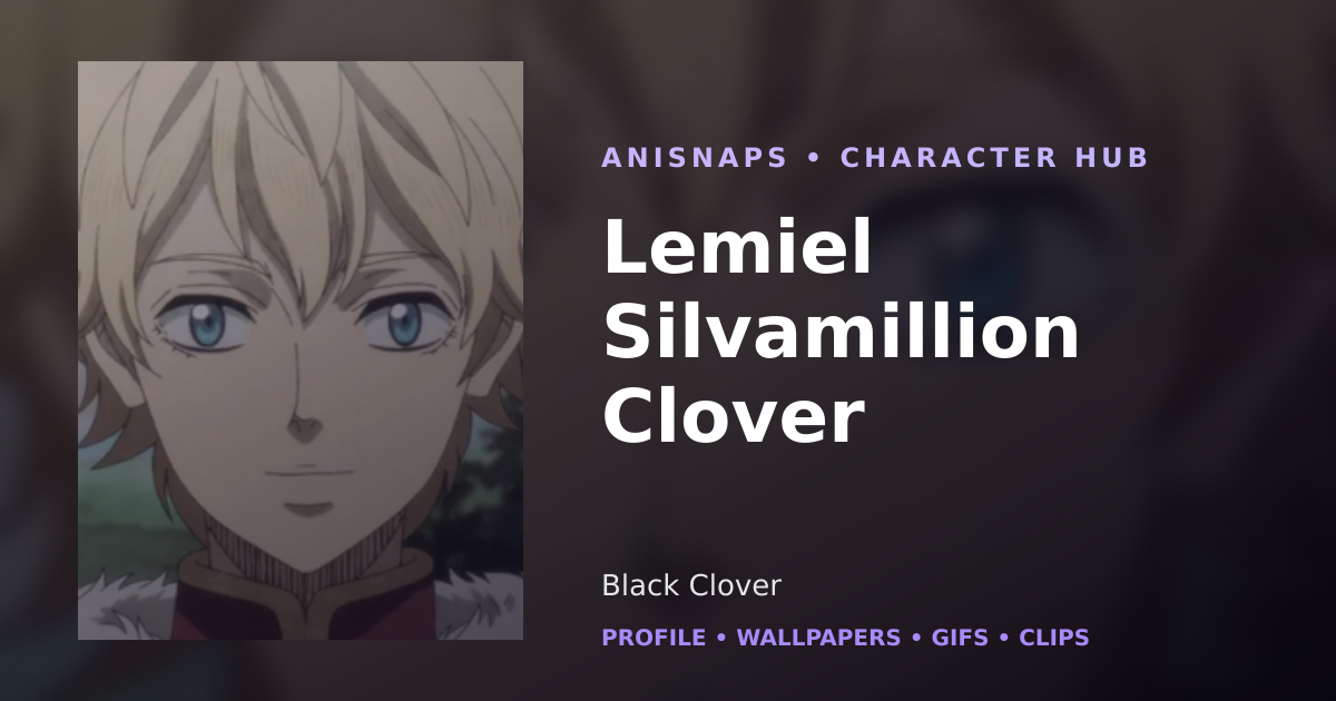 Lemiel Silvamillion Clover