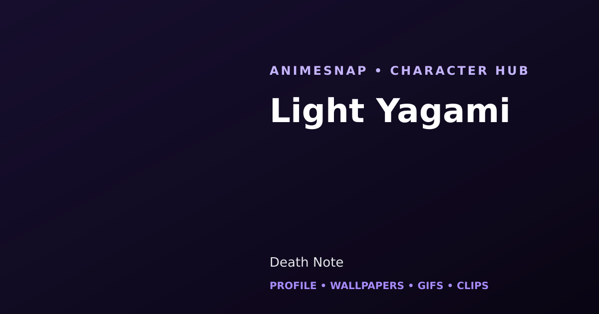 Light Yagami
