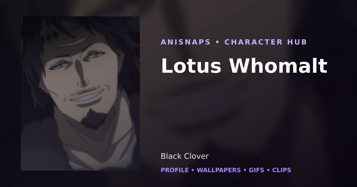 Lotus Whomalt