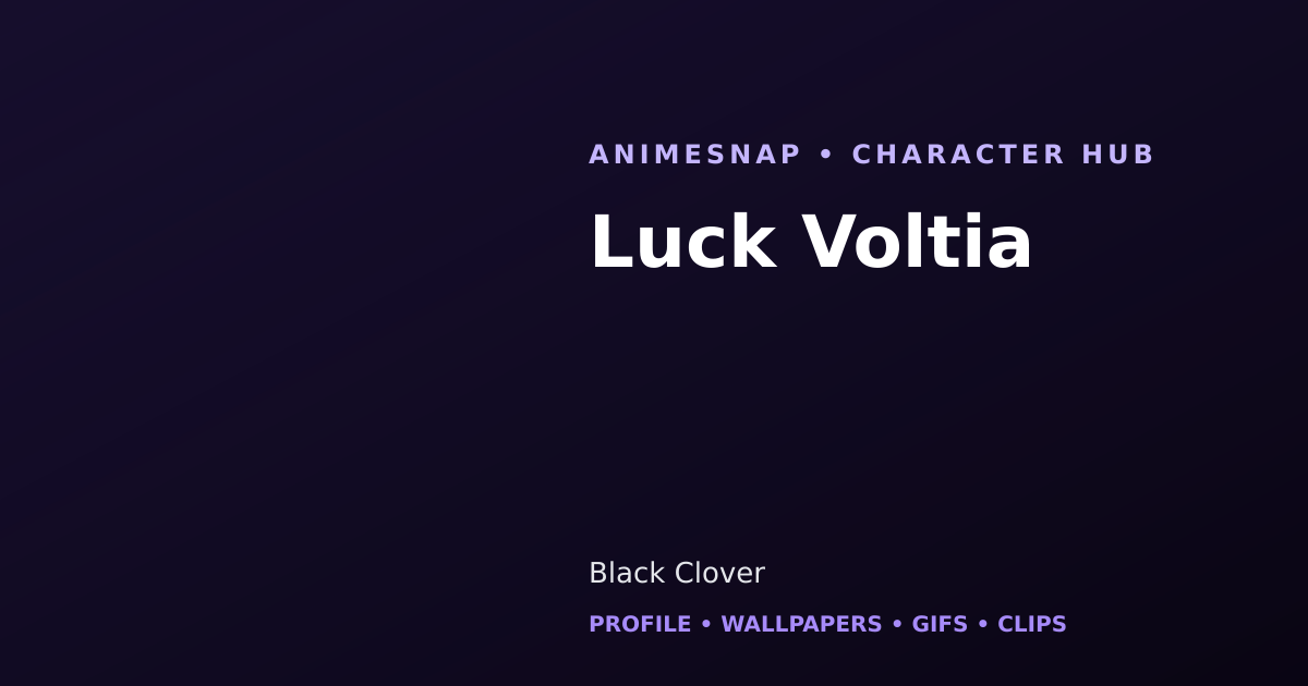 Luck Voltia