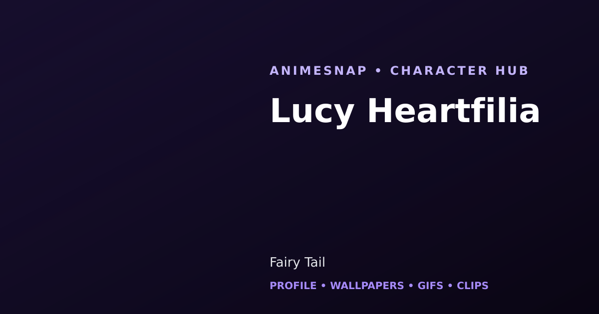 Lucy Heartfilia