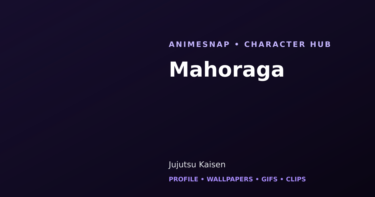 Mahoraga