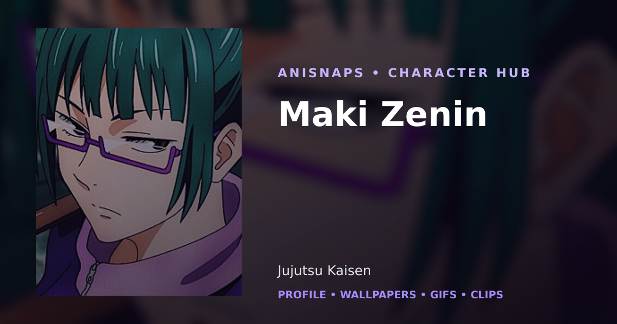 Maki Zenin