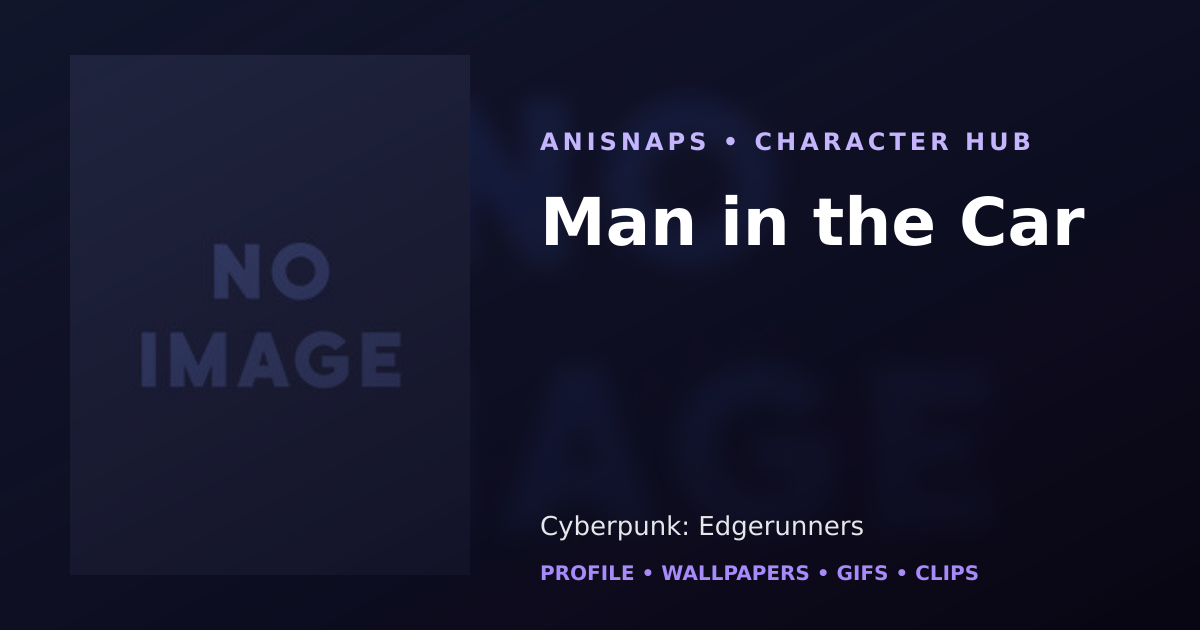Man in the Car