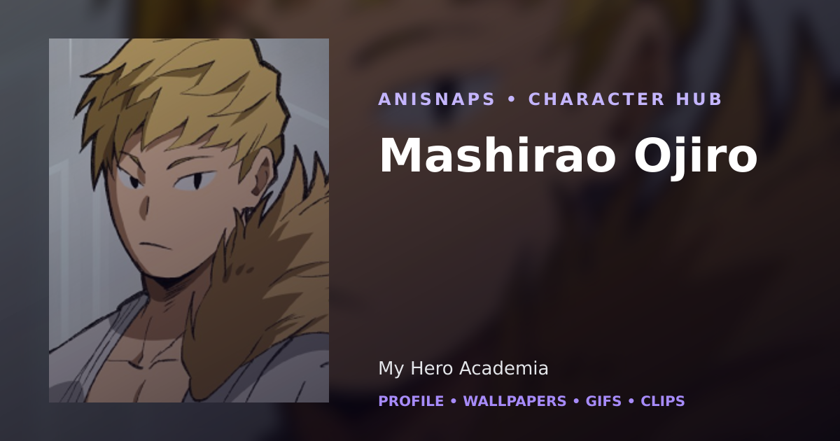 Mashirao Ojiro