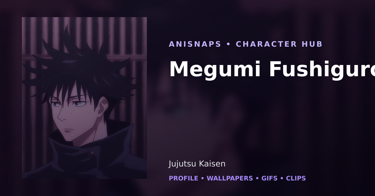 Megumi Fushiguro
