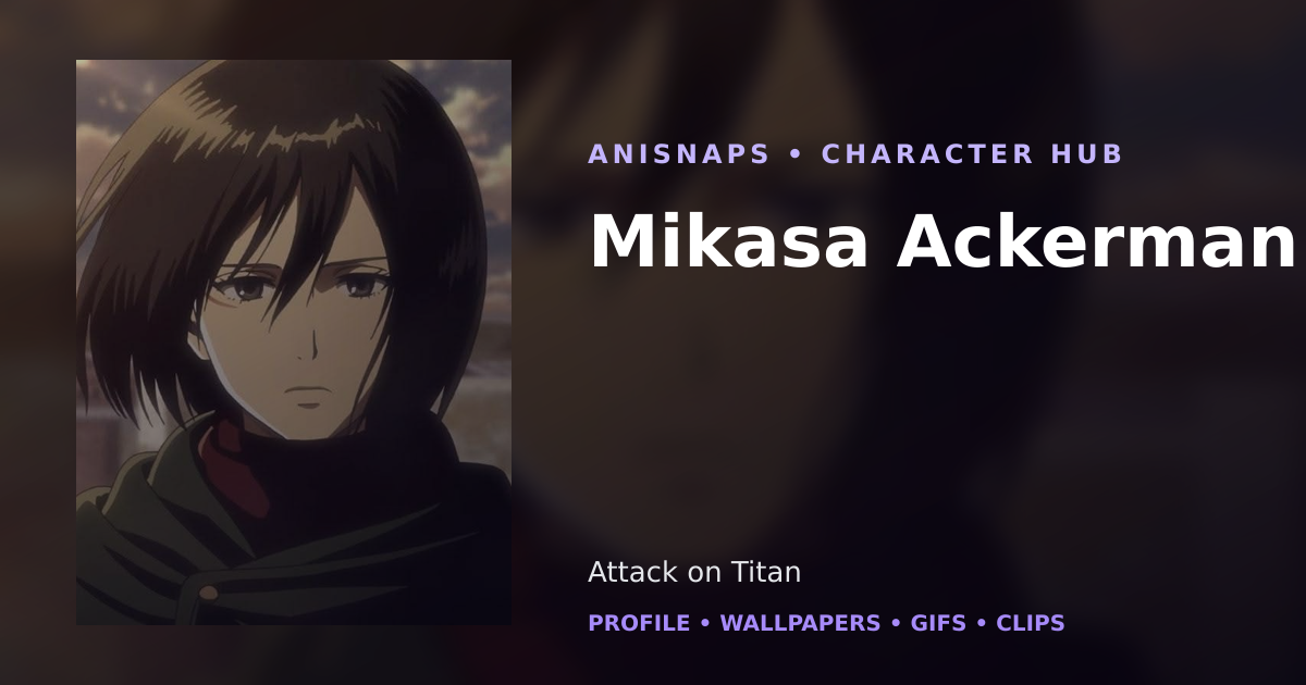 Mikasa Ackerman