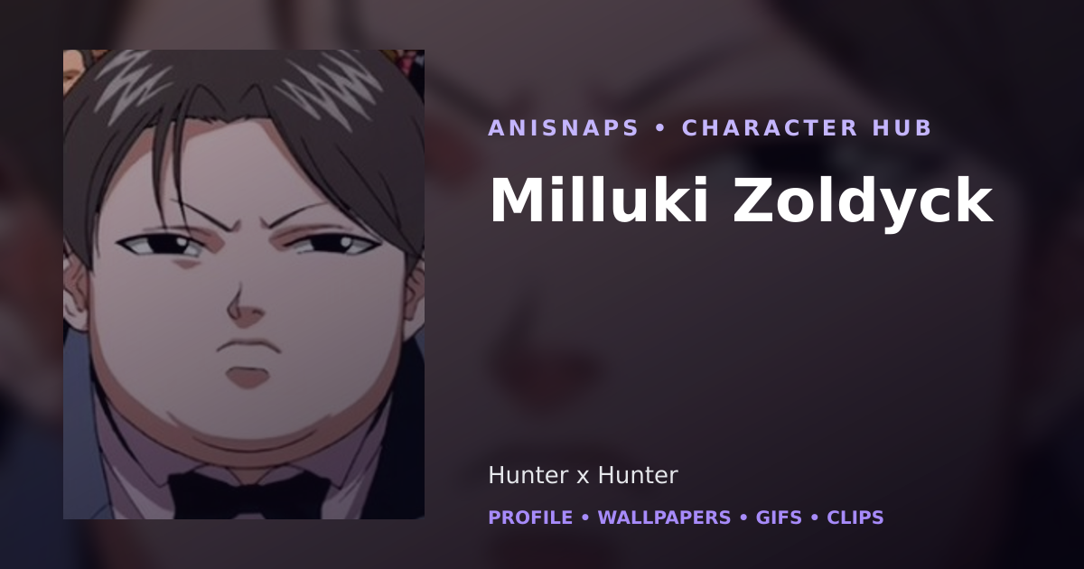 Milluki Zoldyck
