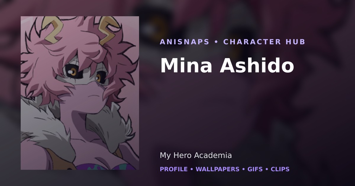 Mina Ashido