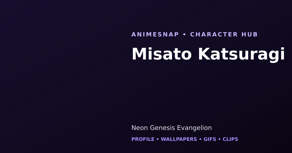 Misato Katsuragi