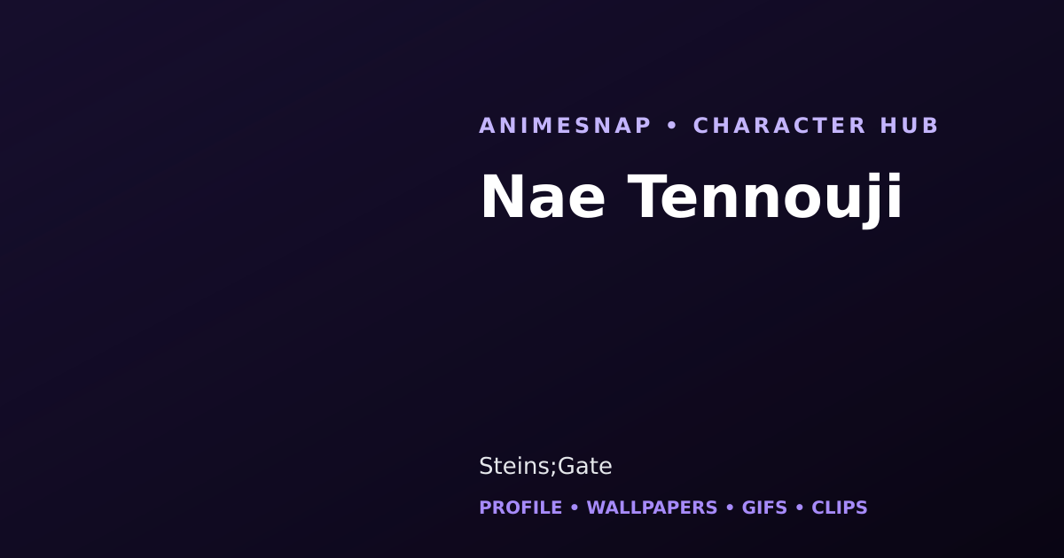 Nae Tennouji