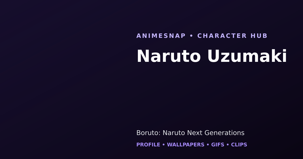 Naruto Uzumaki