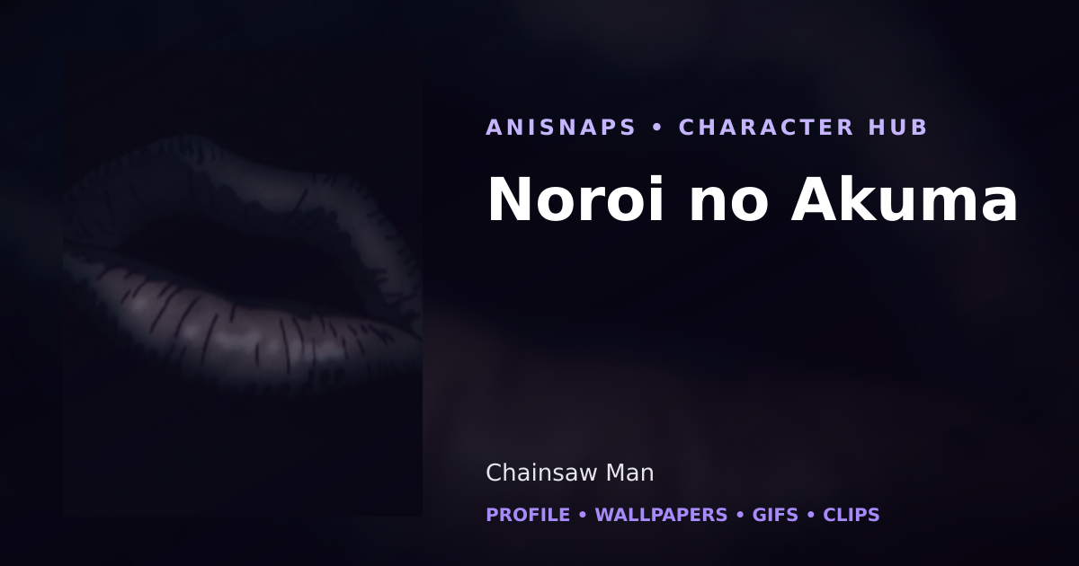 Noroi no Akuma