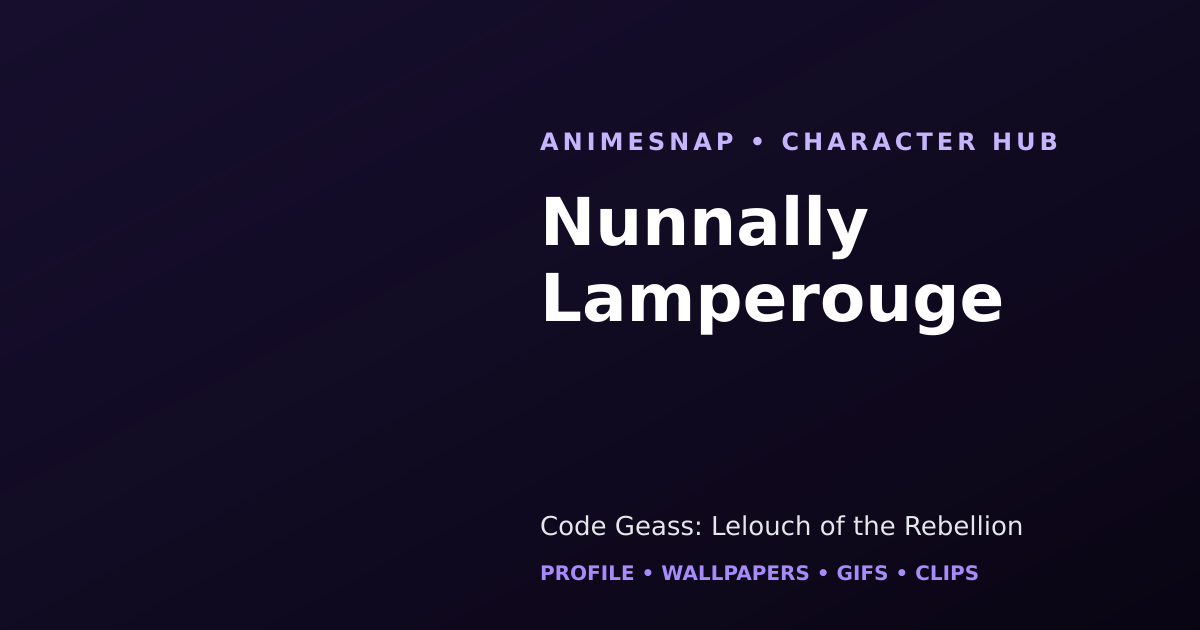 Nunnally Lamperouge