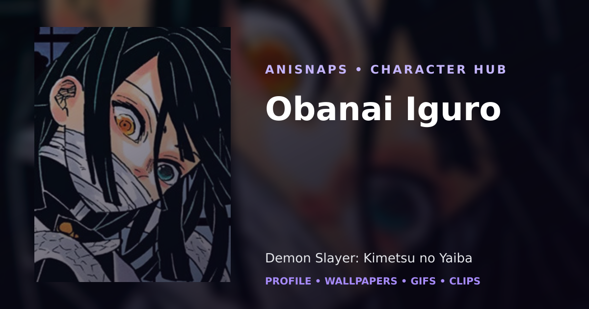 Obanai Iguro