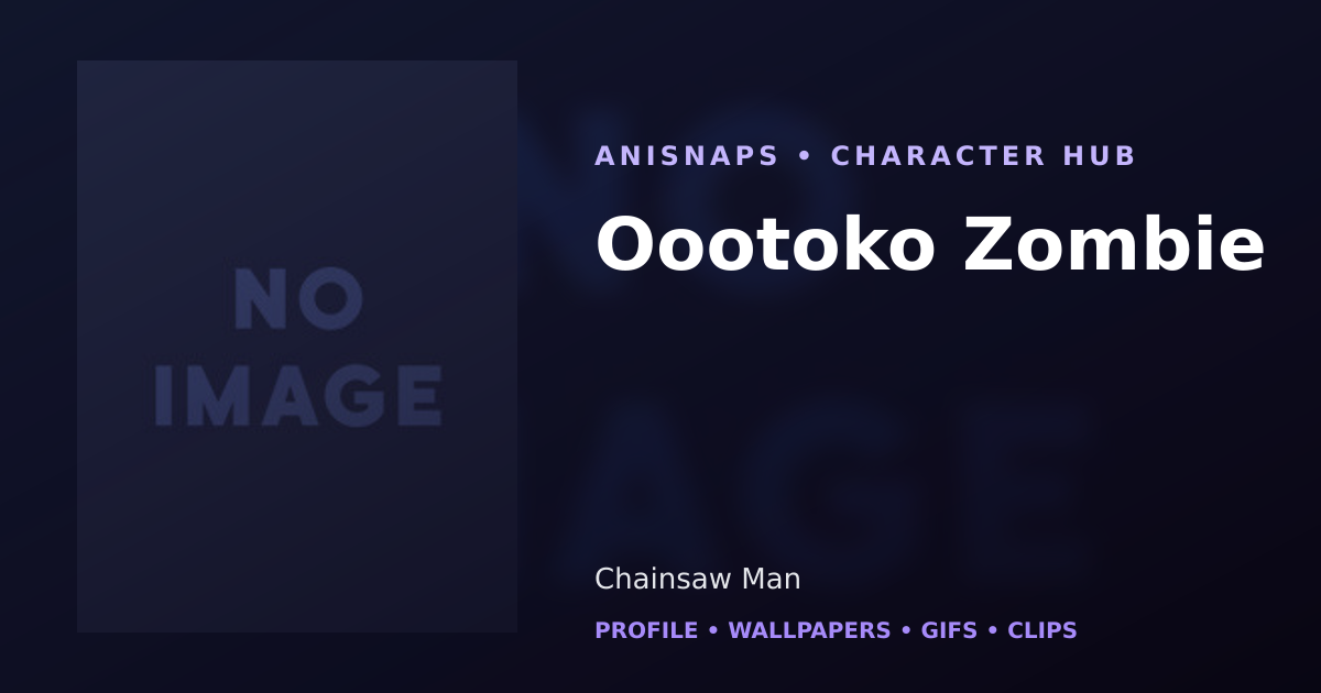 Oootoko Zombie