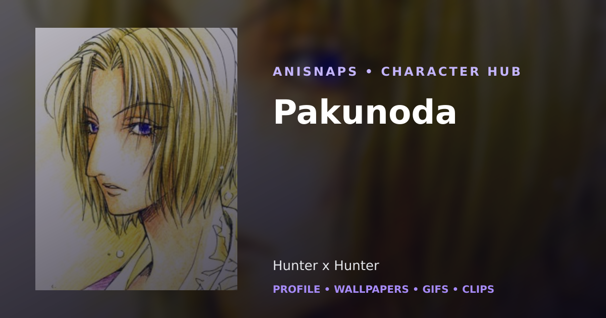 Pakunoda