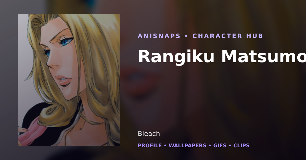 Rangiku Matsumoto