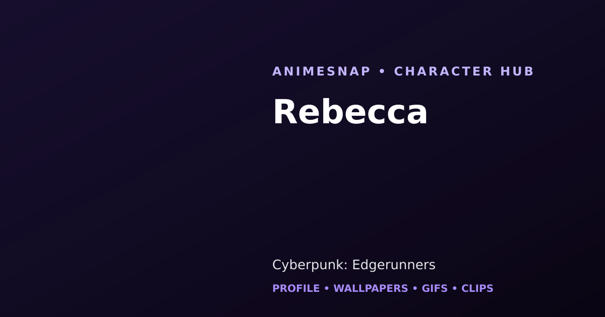 Rebecca