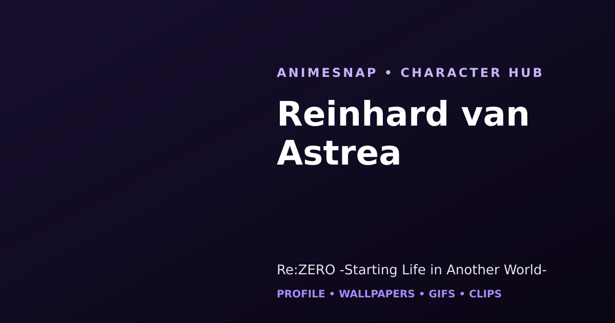 Reinhard van Astrea