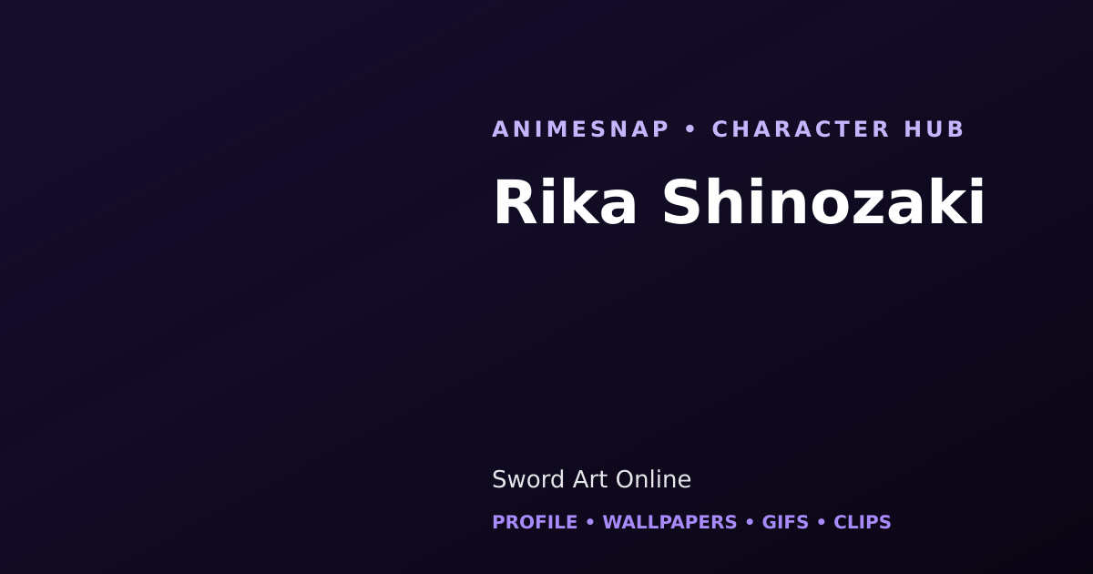 Rika Shinozaki