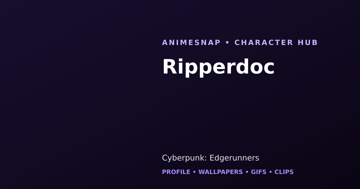 Ripperdoc