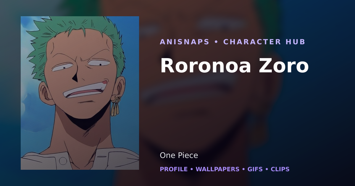 Roronoa Zoro