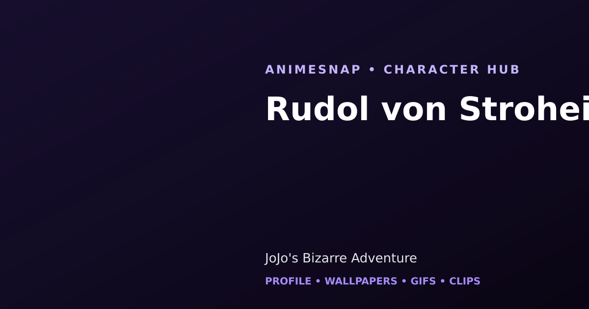 Rudol von Stroheim
