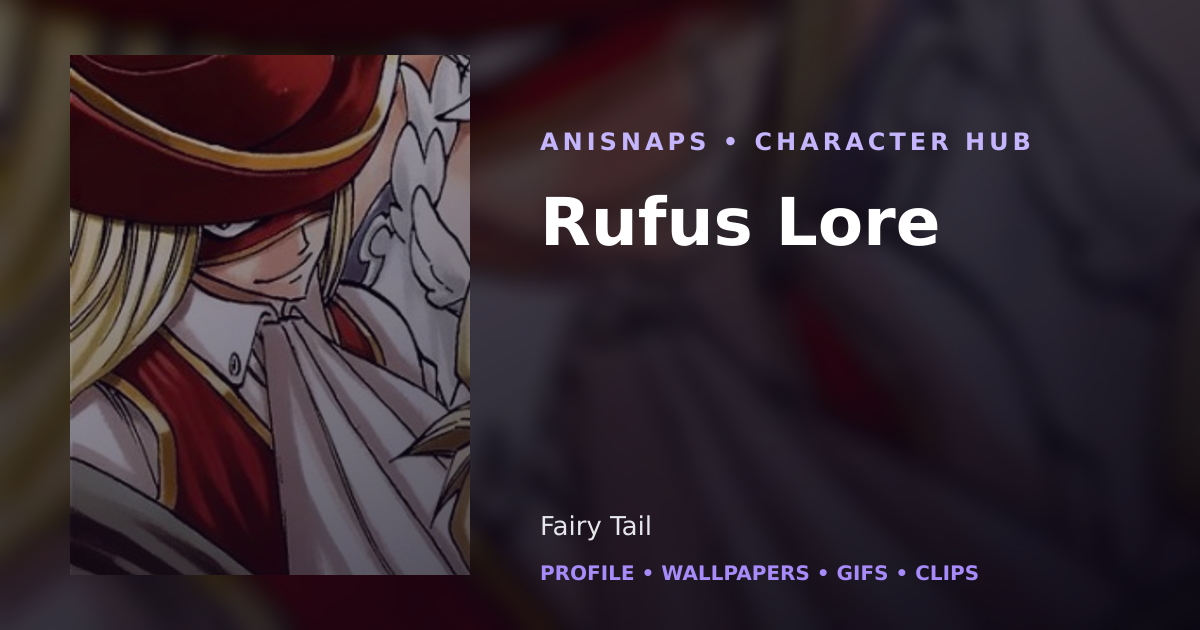 Rufus Lore