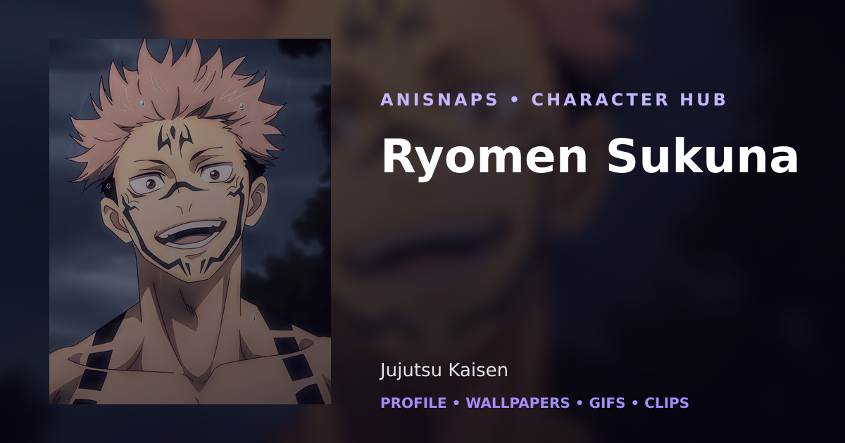 Ryomen Sukuna