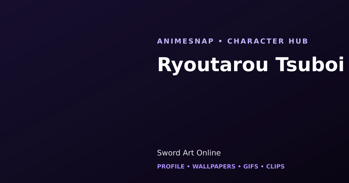 Ryoutarou Tsuboi