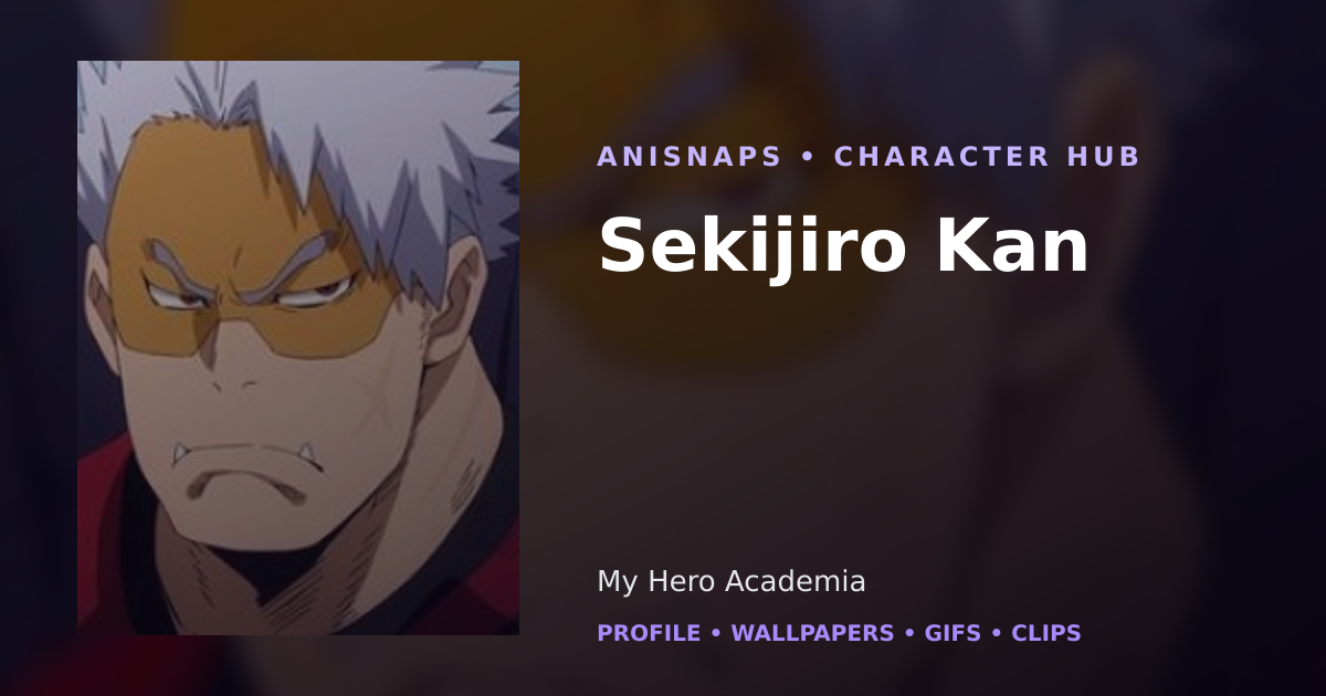 Sekijiro Kan