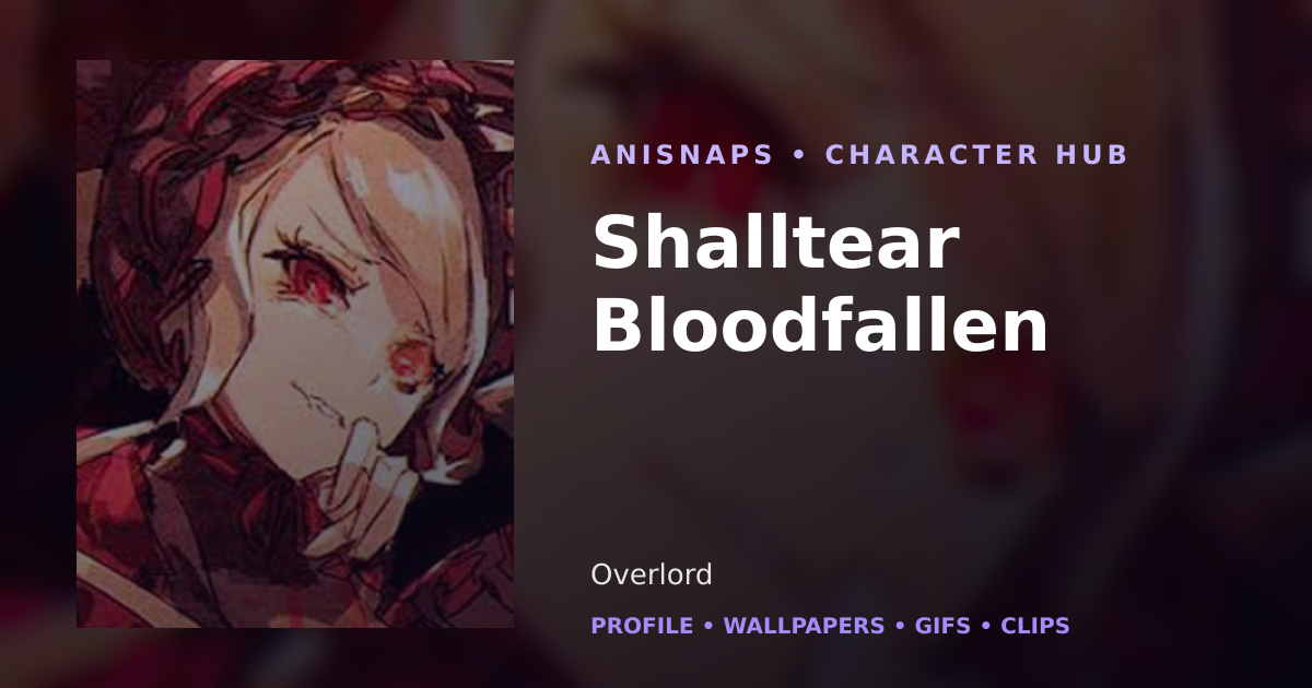 Shalltear Bloodfallen