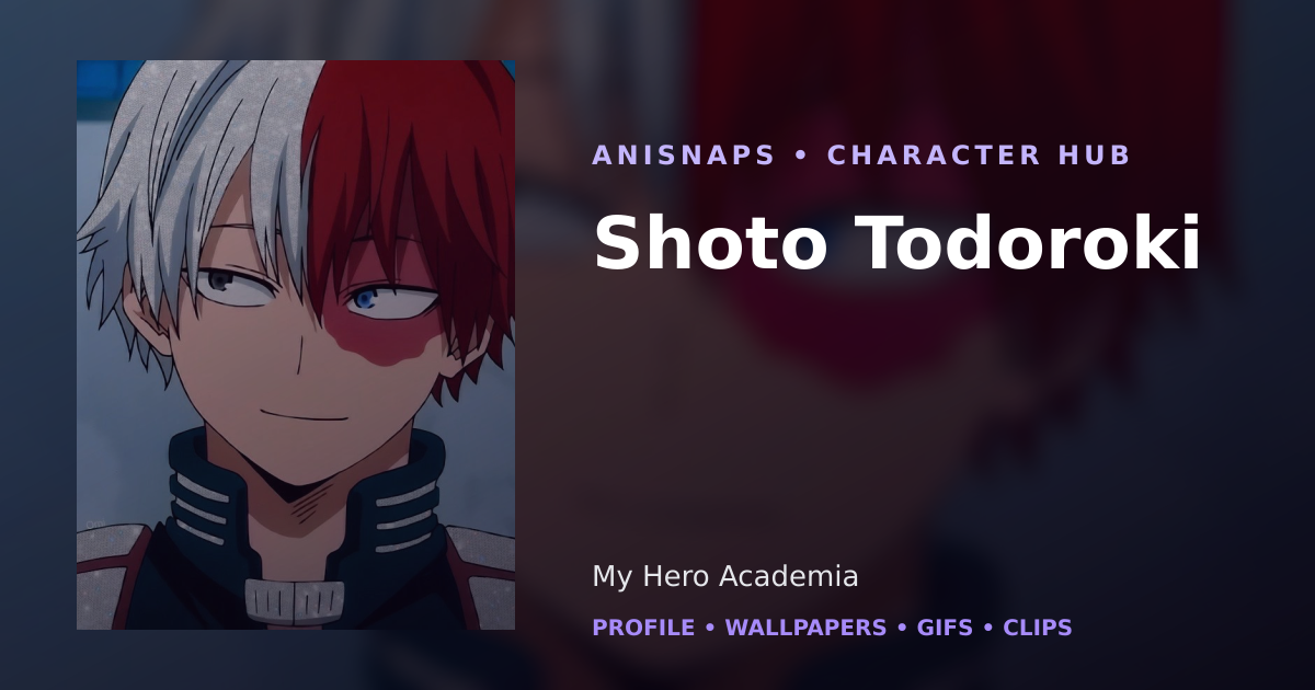 Shoto Todoroki