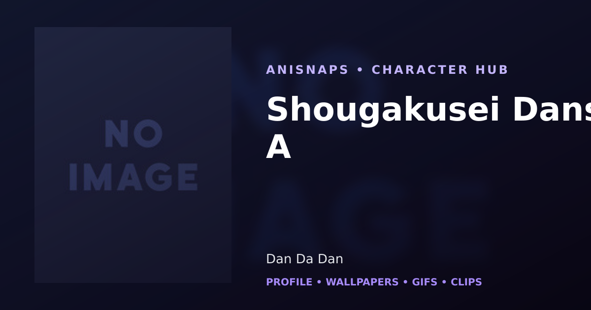 Shougakusei Danshi A