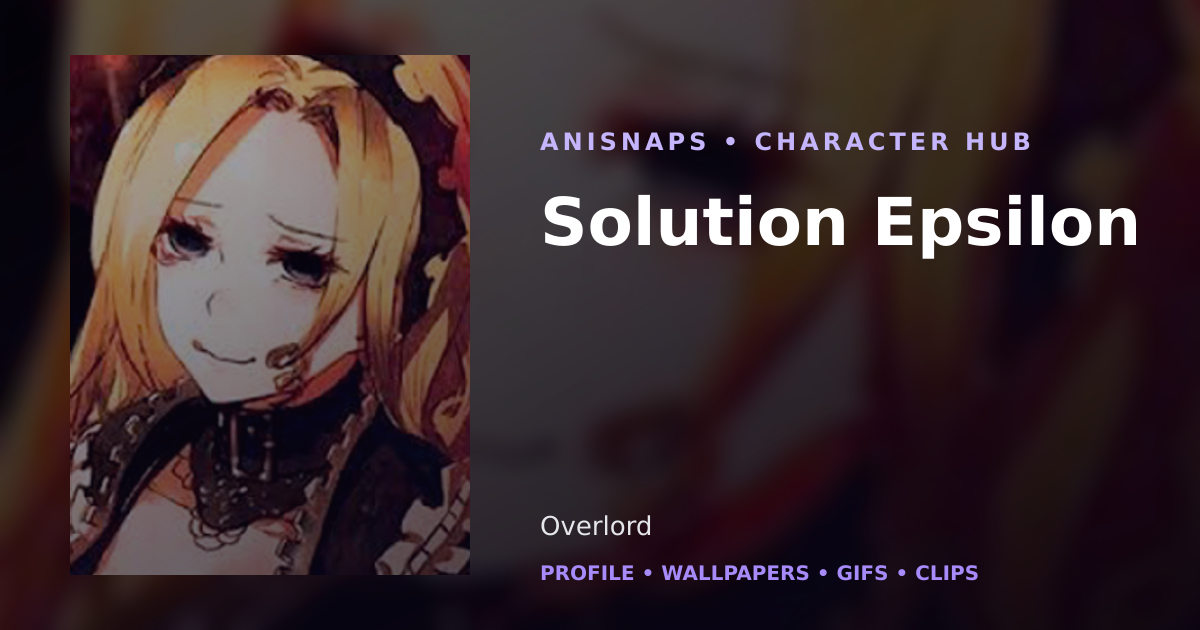 Solution Epsilon