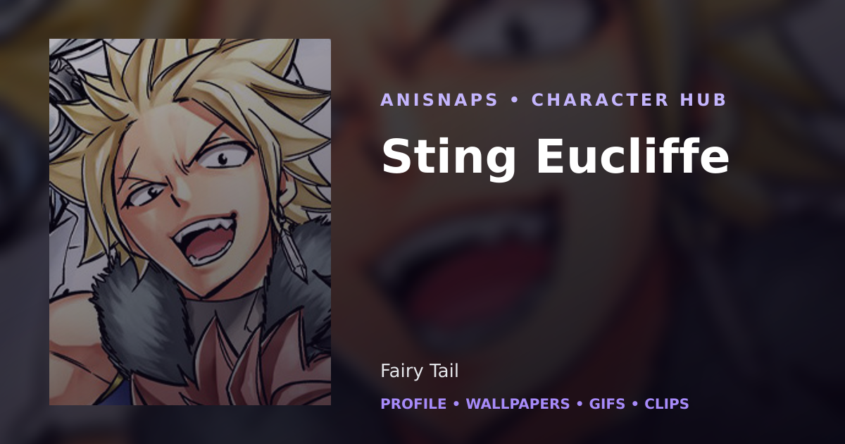 Sting Eucliffe