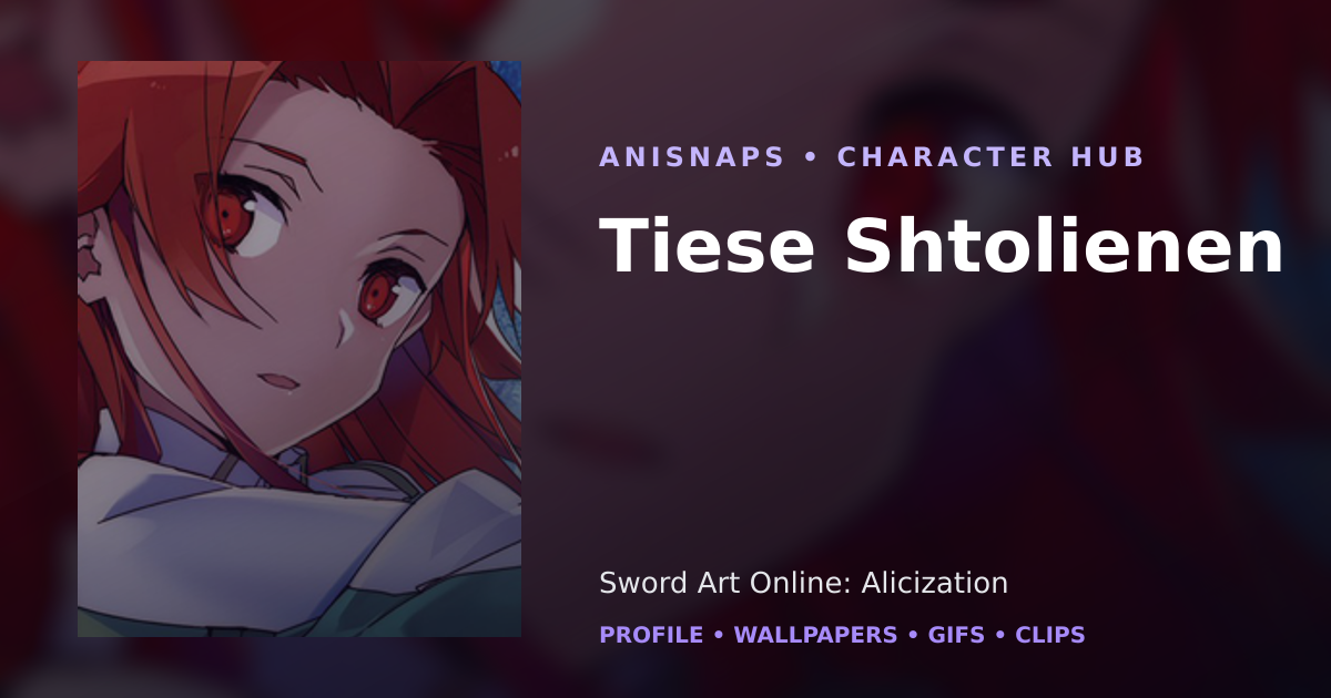 Tiese Shtolienen