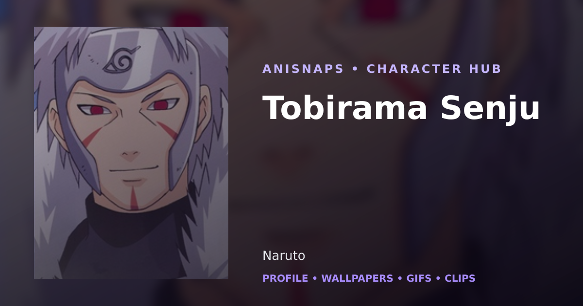 Tobirama Senju