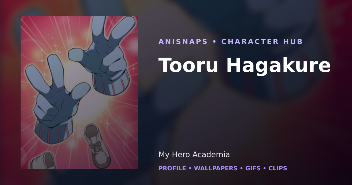 Tooru Hagakure