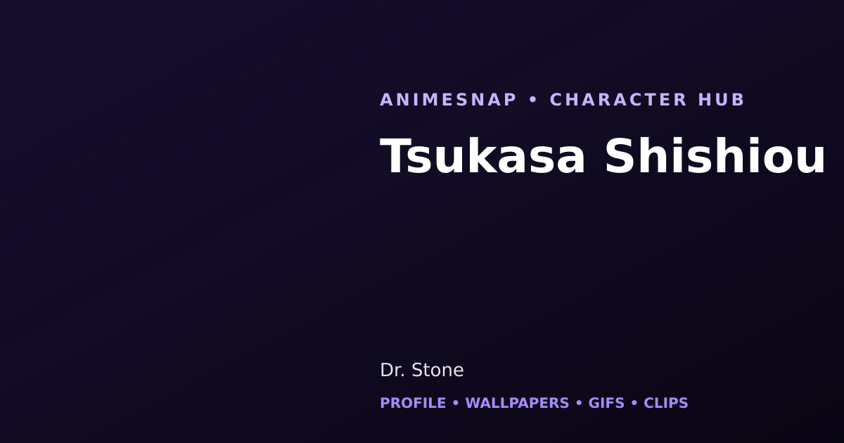 Tsukasa Shishiou