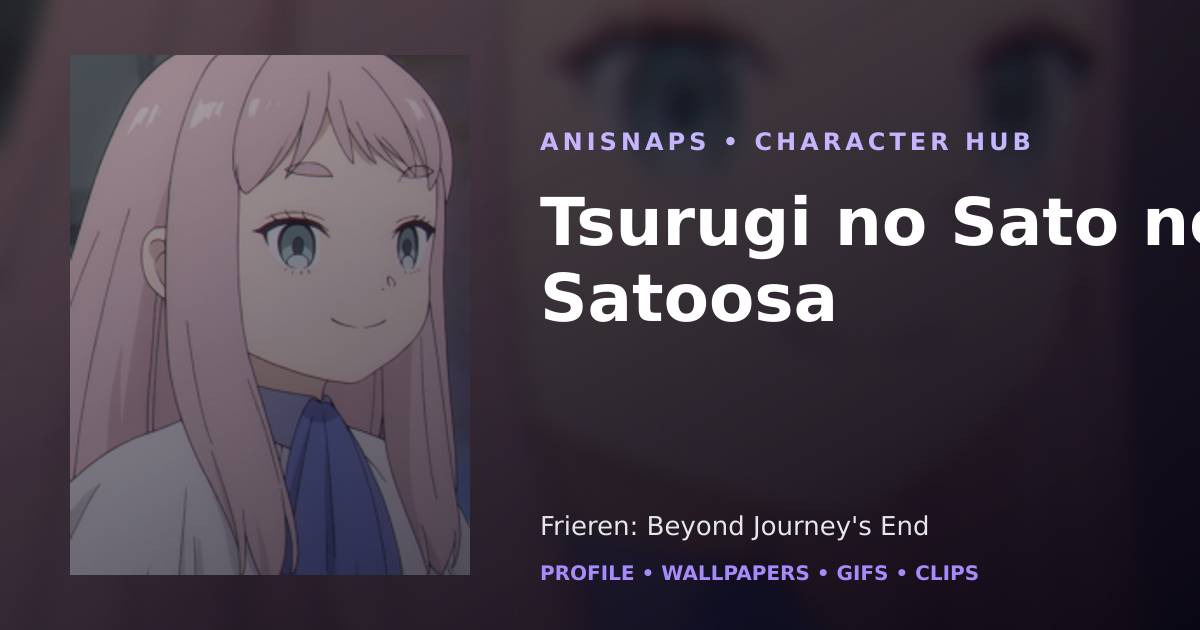 Tsurugi no Sato no Satoosa