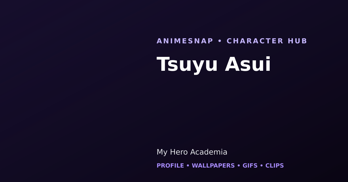 Tsuyu Asui