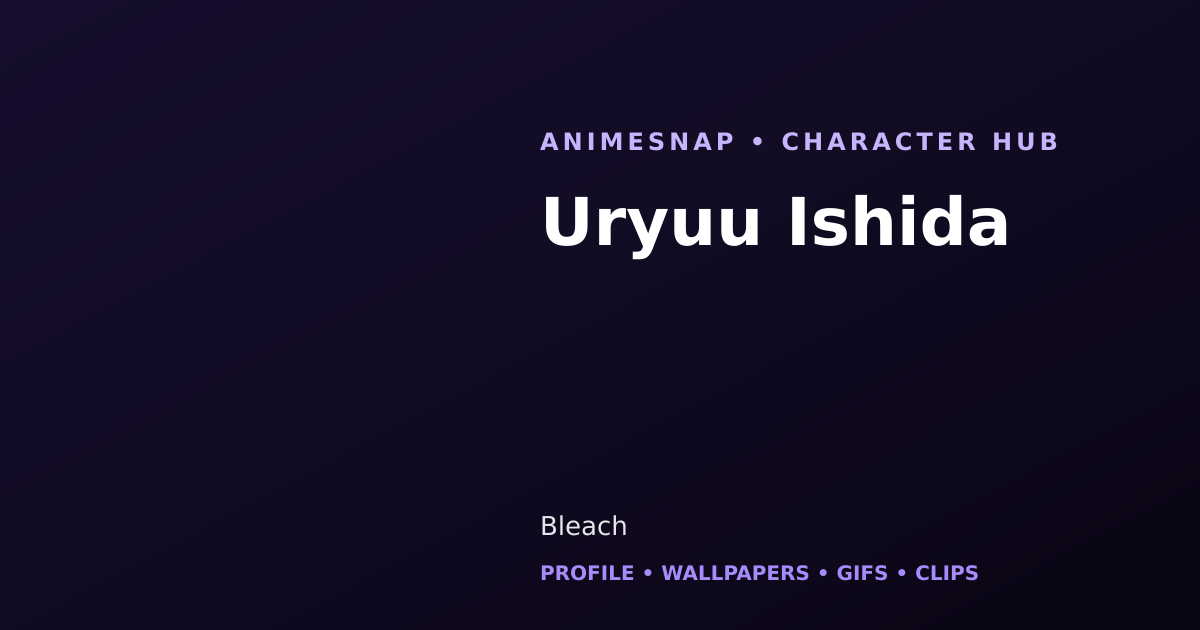Uryuu Ishida