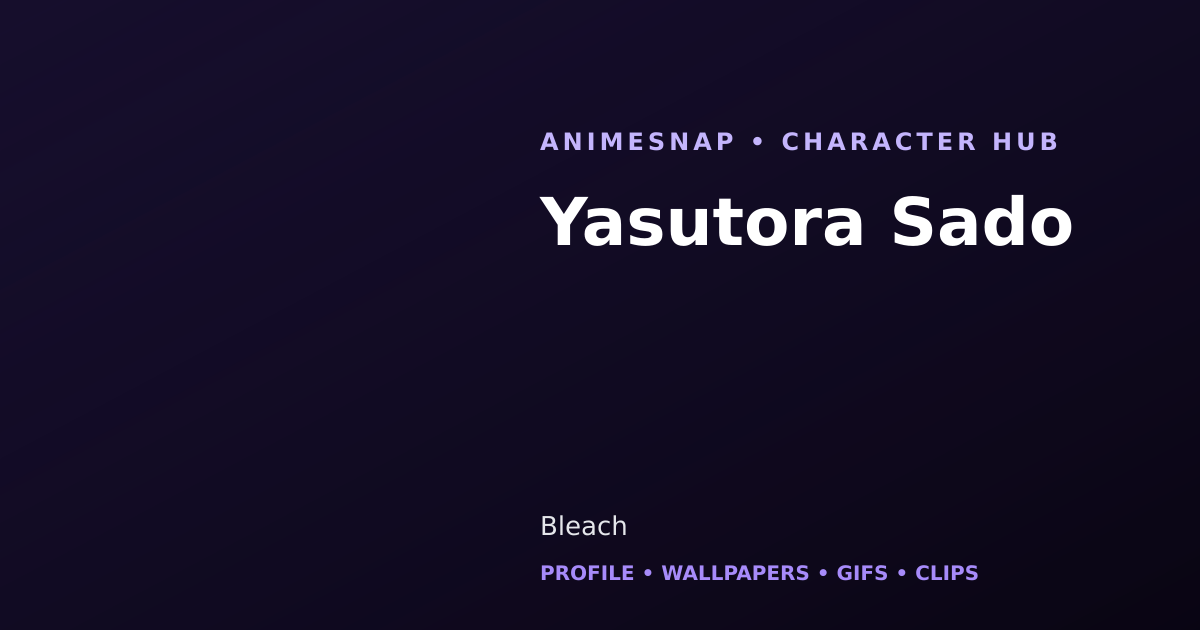 Yasutora Sado