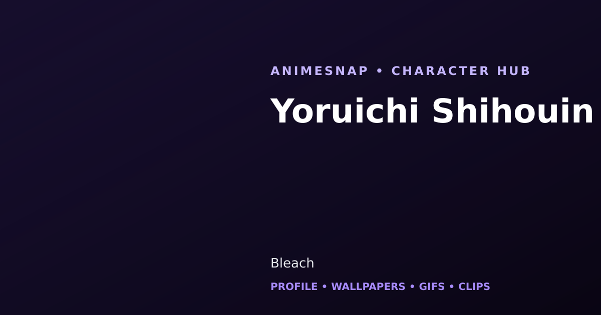 Yoruichi Shihouin