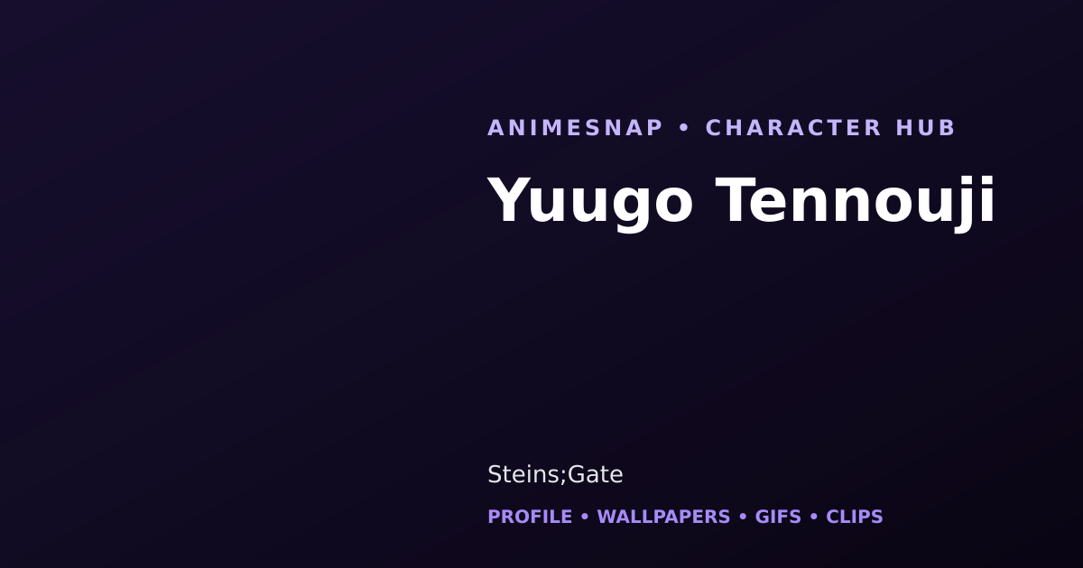 Yuugo Tennouji