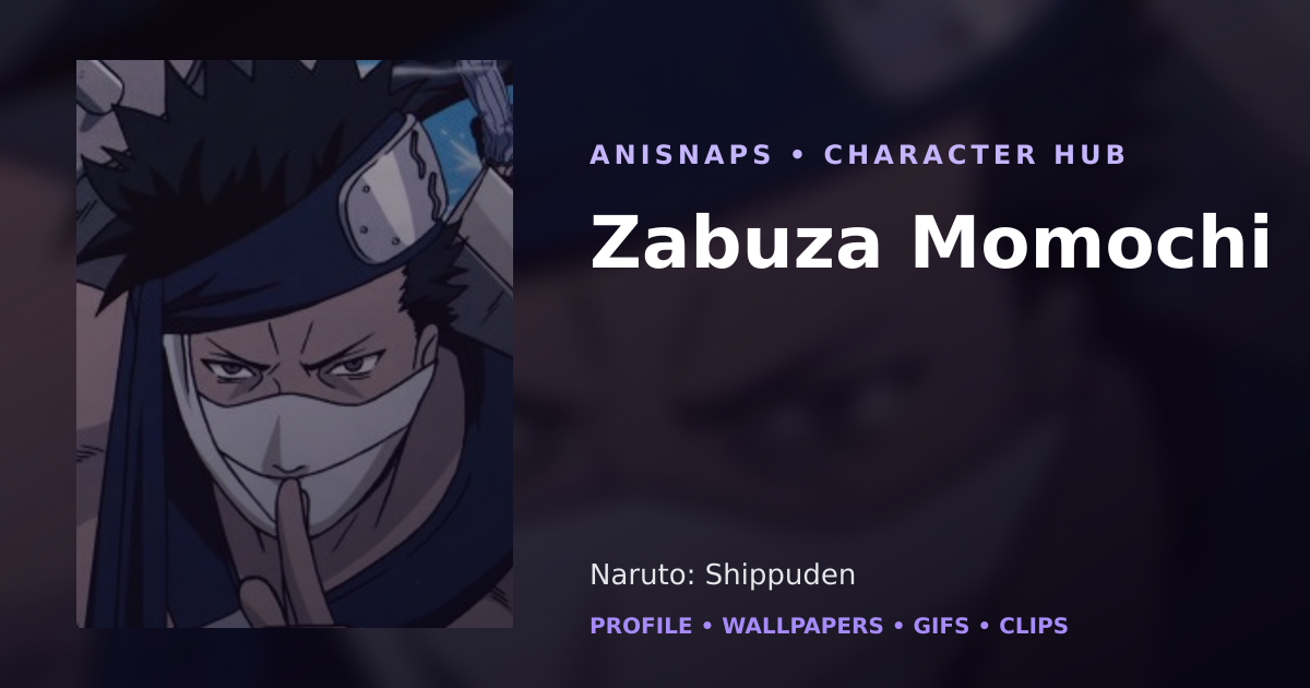 Zabuza Momochi