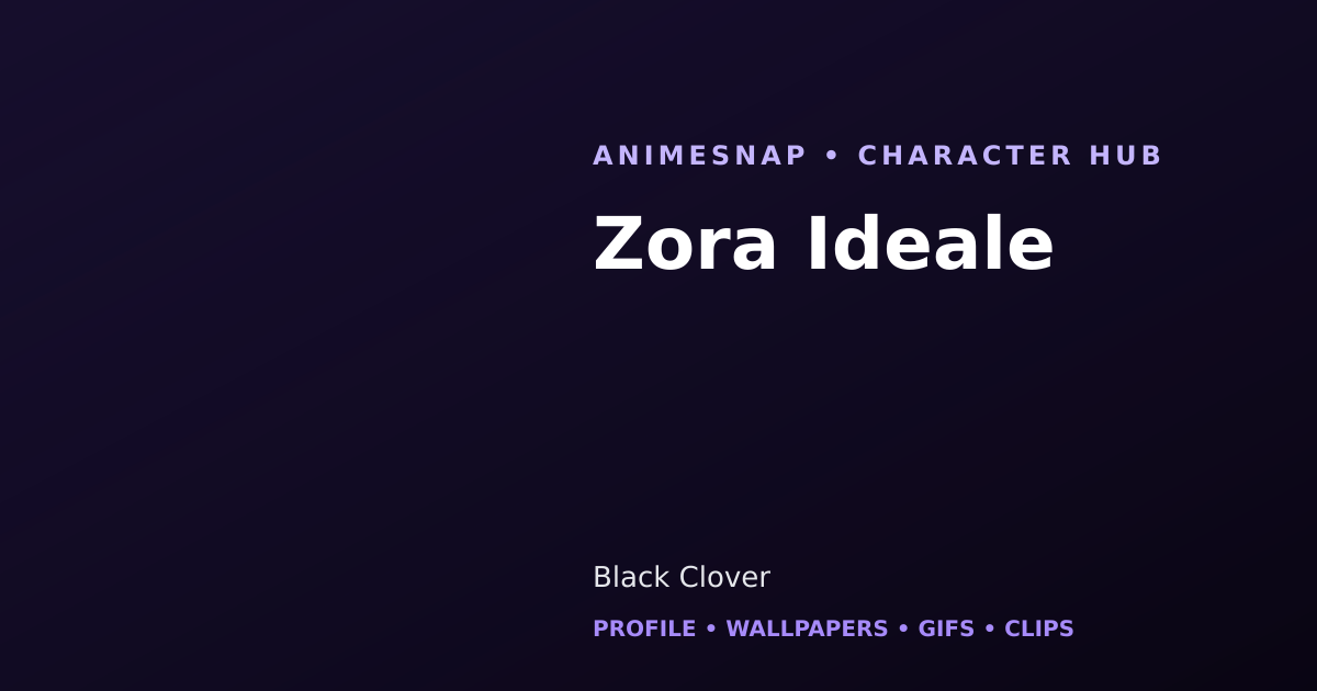 Zora Ideale